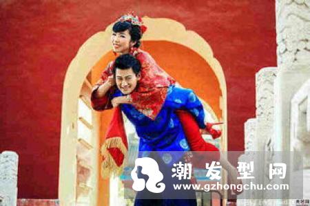 郑嘉颖陈凯琳大婚 低发髻秀禾服造型更经典浪漫