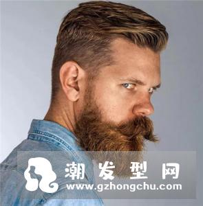 适合留胡子的男生发型 man味魅力值飙升