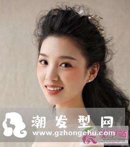 简单漂亮新娘发型图片 打造最漂亮端庄新娘