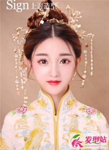 2019新娘经典发型100例 秀禾妆惊艳全场来宾