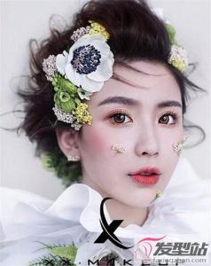 2018年时尚新娘发型 精致优雅时髦大方