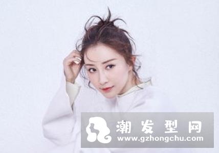 头发少的人怎么盘发 简约盘发甜美显发量