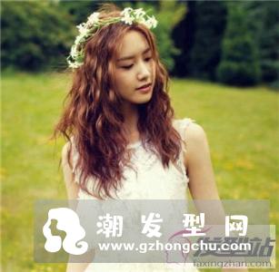 中长发森系卷发 打造唯美小仙女