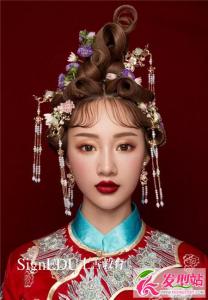 2019新娘经典发型100例 秀禾妆惊艳全场来宾