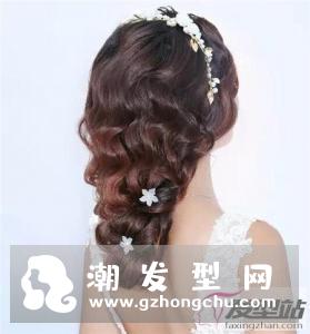 香港流行的新娘妆发 款款唯美上档次