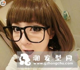 梨花头短发发型 蓬松发尾瘦脸必备