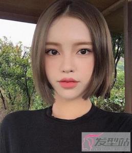 女生波波头发型示范图片 经典发型时尚又百搭