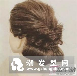 简单大气中式新娘盘发图片 各种盘发风格应有尽有