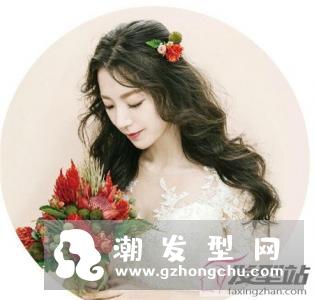 2018韩式新娘发型 流行公主清新风格