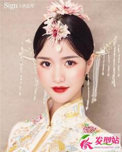 2019新娘经典发型100例 秀禾妆惊艳全场来宾