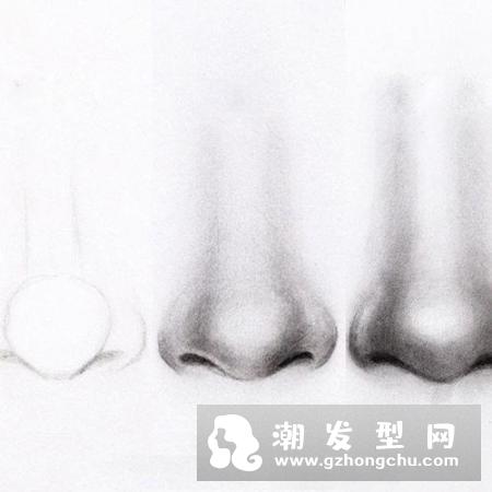 鼻头妆图片 怎么画