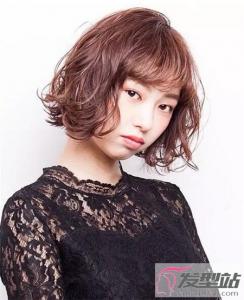 修颜大气波波头 女生减龄瘦脸必备