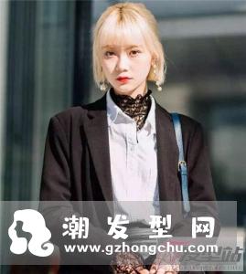 亚麻白金波波短发 甜美显白又撩人