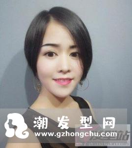 波波头拉直好看吗 直发波波头清爽干脆落落大方