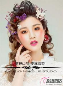元气新娘发型 演绎森系浪漫