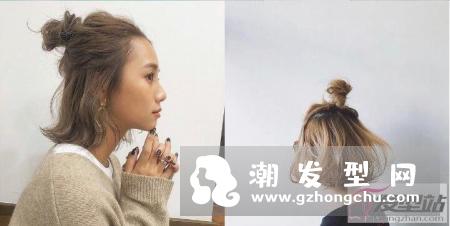短发自己可以扎的发型 慵懒女孩必学睡不醒编发技巧