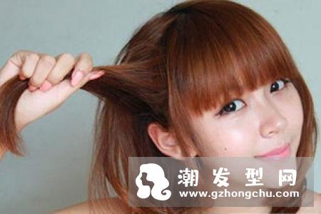 女生头发少的发型 把长度剪短再烫发这个方法很受用