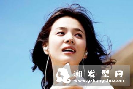 m型刘海图片 跟着朴信惠宋慧乔学