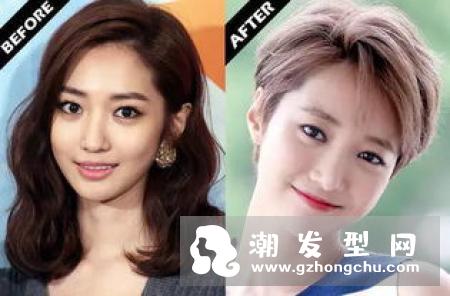 周冬雨郭采洁都爱的短发 帅气一点不输男生