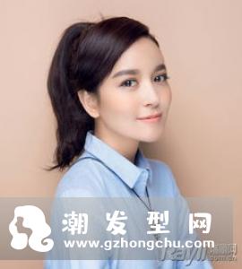 圆脸女生适合扎马尾吗 这样扎瘦脸又青春活泼
