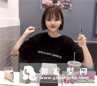韩系盖耳短发 乖巧减龄显嫩