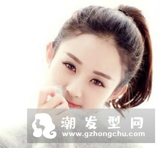 一半扎起一半放下的短发 10种漂亮发型扎法示范