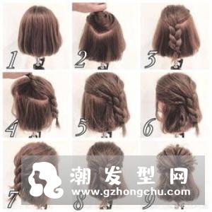 公主发型扎发 简单一扎就能散发清新淑女范