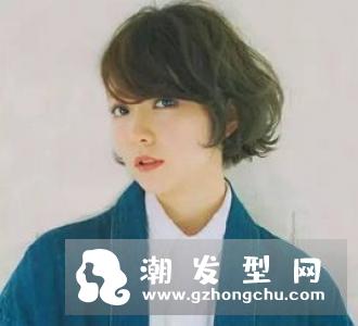 日系内扣外翘短烫发 显瘦 睡不醒成主打款