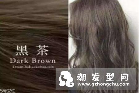 烟熏银灰色发色效果图 是冷色系的