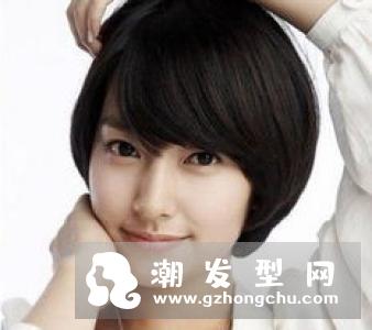 文艺范短发波波头 减龄甜美女生短发