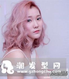 波波头流行染发 烫染bobo时髦显瘦