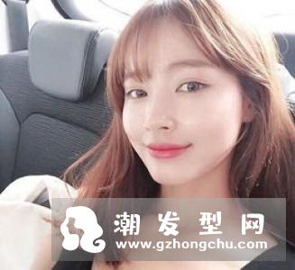 长发染色颜色大全图片 适合什么刘海
