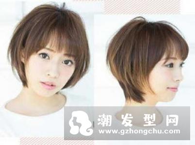 黑色波波头好看吗 不染发也清新唯美