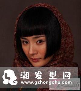 黑色波波头好看吗 不染发也清新唯美