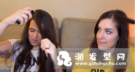 怎么用吸管卷发 步骤图解