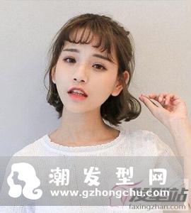 短发自己可以扎的发型 简单波波头扎发红遍时尚圈