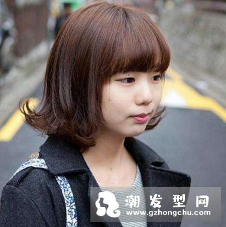 外翻短发适合什么脸型 头发图片有哪些