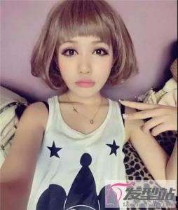 好看的波波头发型 修颜减龄少女必备短发