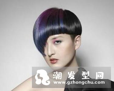 黑色波波头好看吗 不染发也清新唯美