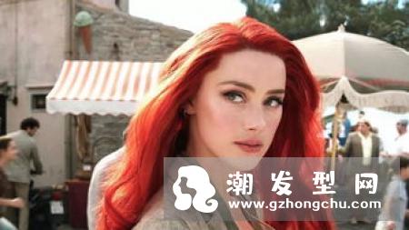 糖葫芦马尾扎法发型图片 来一个金橙色发色