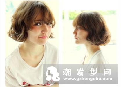女生短发怎么烫 微卷烫发清新减龄