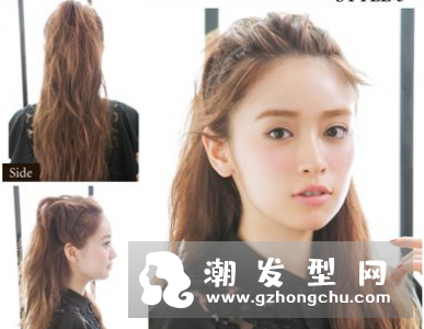 扎马尾前面的碎头发怎么办 怎么弄好看