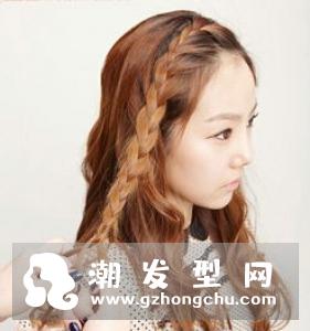 标准麻花辫怎么编 要中等的