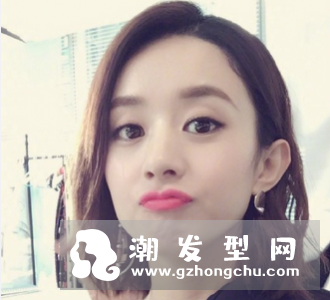 赵丽颖半丸子头同款发型图片 侧分半丸子头怎么扎