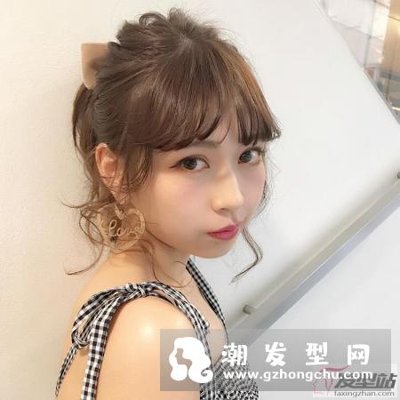 中长发LOB头卷发图片 显瘦减龄又少女感