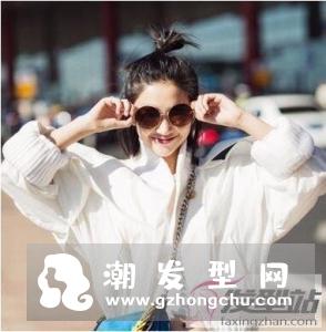 短发自己可以扎的发型 简单波波头扎发红遍时尚圈