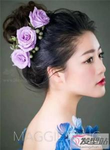 森系抽丝新娘发型 甜美迷人走红朋友圈