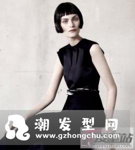 黑色波波头好看吗 不染发也清新唯美