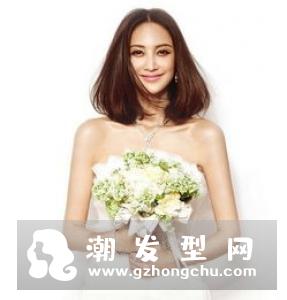 鲜花新娘发型　款款美到犯规