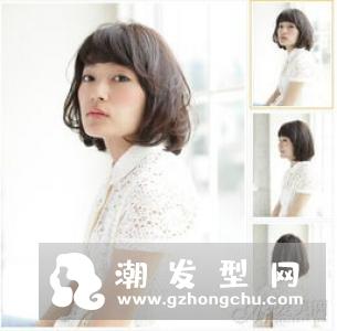 日系烫发中长发发型 每天都简单达成松软轻柔发型